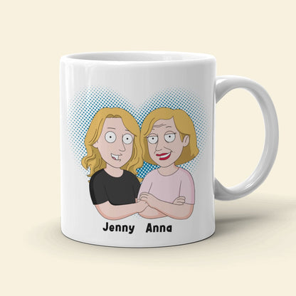 Mom, I'm Sorry, I'm The Reason You Pee A Little Every Time You Sneeze, Personalized Mug, Gift For Mom, 05NATN120423HH