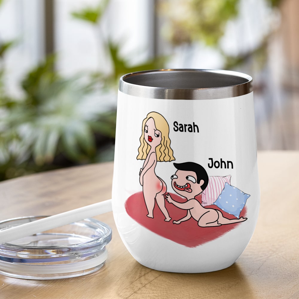 Roses Are Red Violets Are Blue All This Ass Is Just For You - Personalized Couple Mug - Gift For Couple