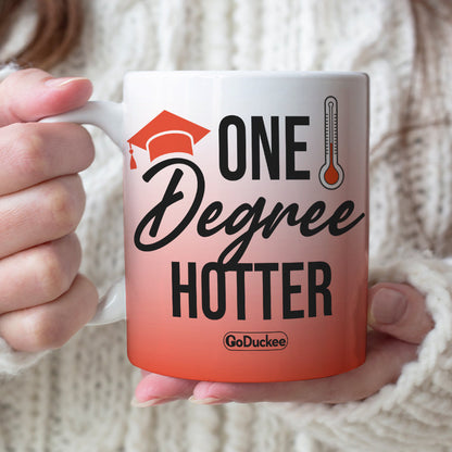 Personalized Graduation White Mug - One Degree Hotter