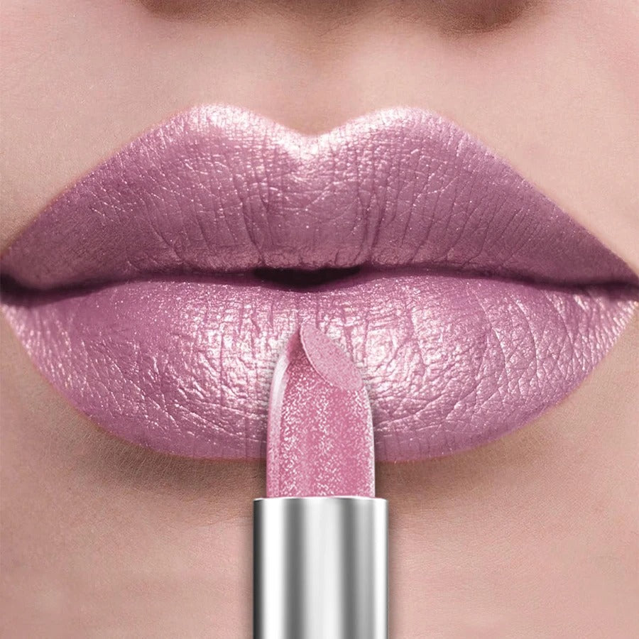 Kafurux Lipstick - Metallic Finish Long-Lasting Lip Color