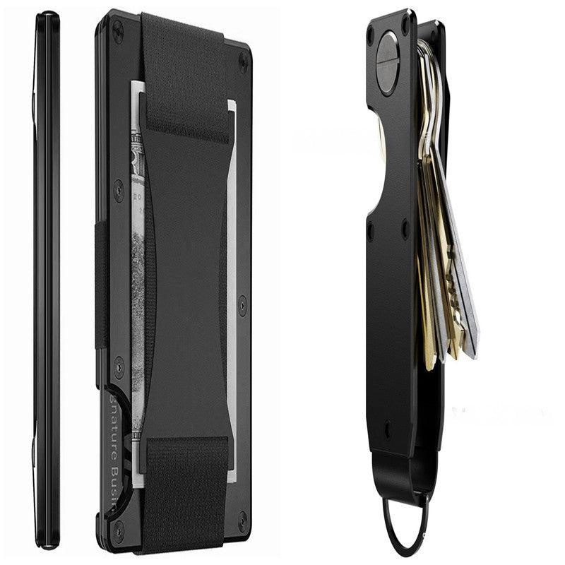 Carbon Fiber Wallet - Rfid Blocking Metal Card Holder