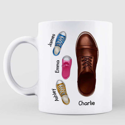 Thank You Step Dad Father's Day Gift Personalized Mug