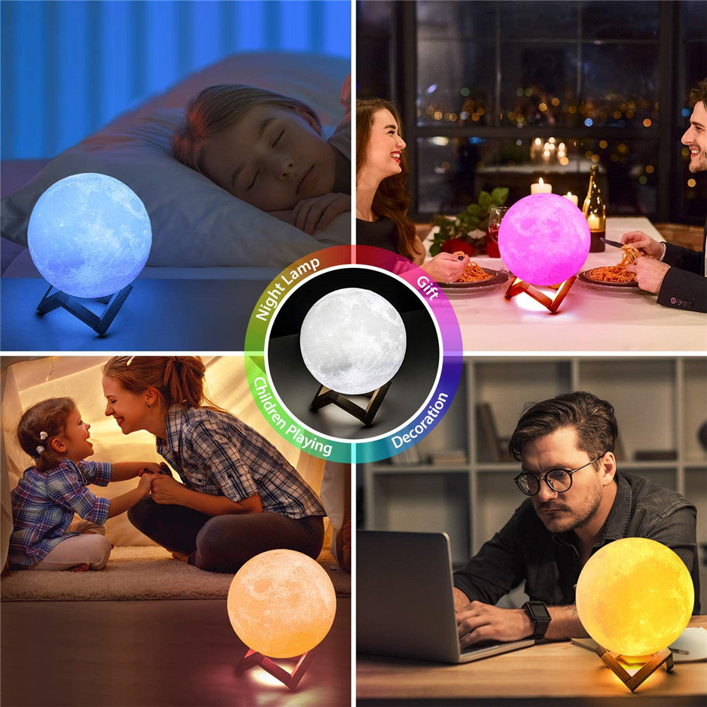 Enhance Your Nights With Led Moon Lamp