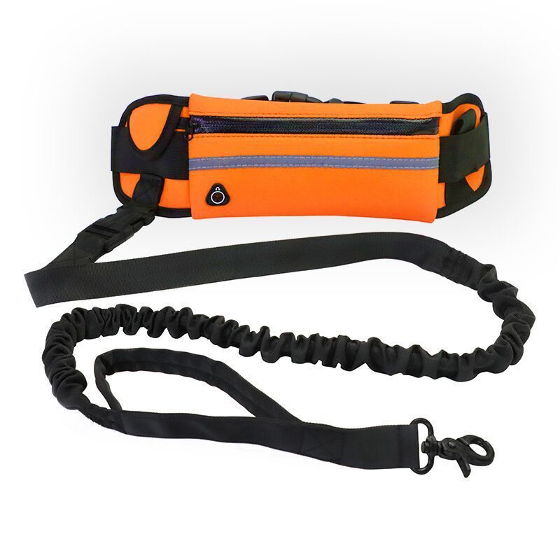Deluxe Hands-Free Dog Leash Waist Attachment