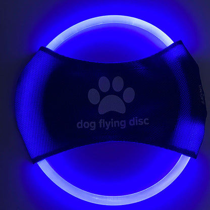 Glowing Led Flying Dog Disc