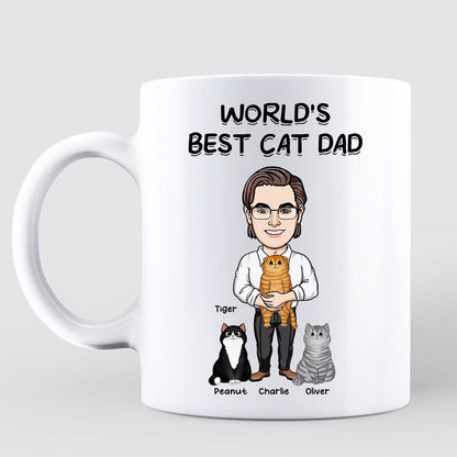 Purrsonal Cat Servant Caricature Personalized Mug
