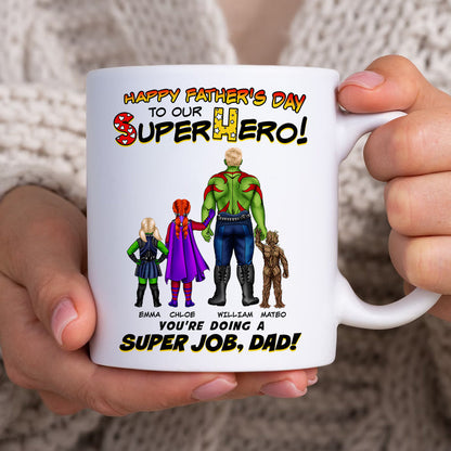 Personalized Gifts For Mom Coffee Mug You're Doing A Super Job Mom 07ACDT190324PA