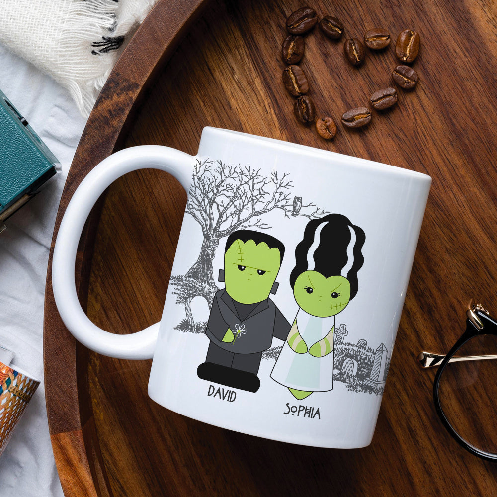 Couple 02BHLH040123 White Mug