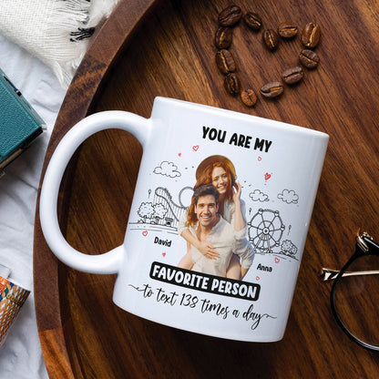 You're My Favorite Person, Personalized Coffee Mug, Best Couple Gifts
