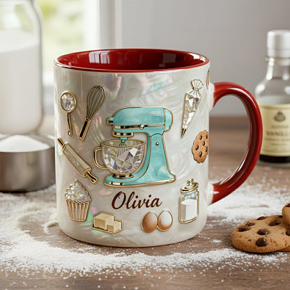 Baker's Dream Coffee Mug - Personalized Gifts For Baking Lover 01PADT291225