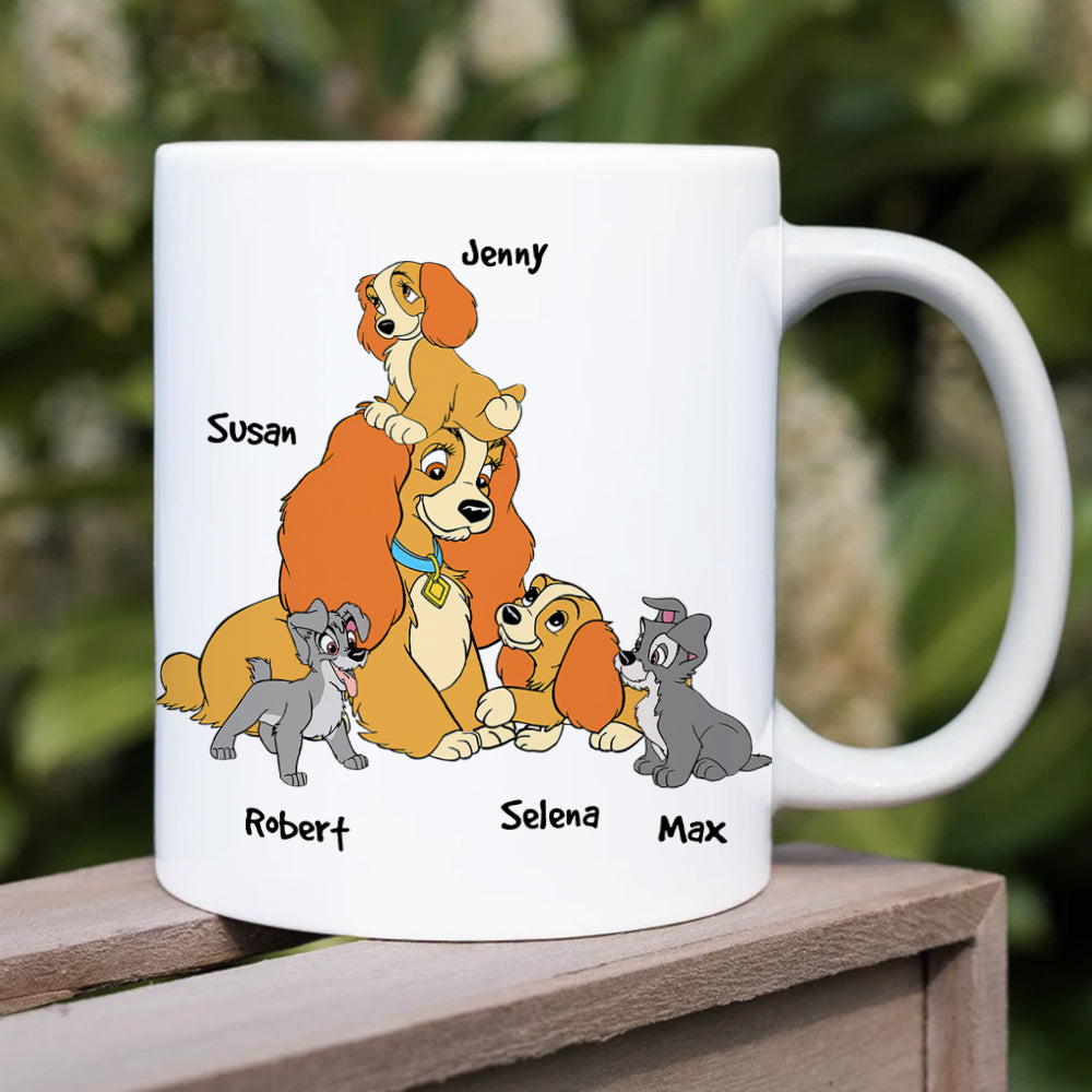 Best Dog Mom Ever, Personalized Mug, Mother's Day Gift For Dog Lovers