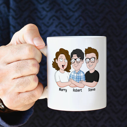 Dad 09hupo130423hh Personalized Coffee Mug