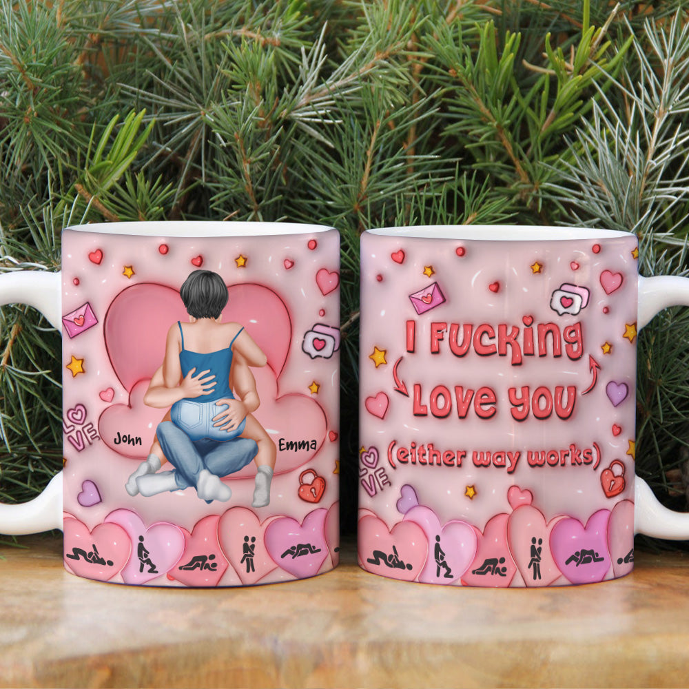 Personalized Gifts For Couple Coffee Mug Naughty Couple 03TOMH041224HH