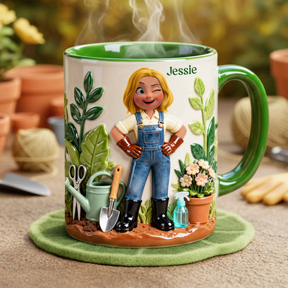 Gardening Coffee Accent Mug - Personalized Gifts For Garden Lovers 01kita130126