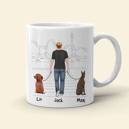 You Are The Best Dog Dad Ever, Personalized Coffee Mug, Father's Day Gift, Gift For Dog Lovers