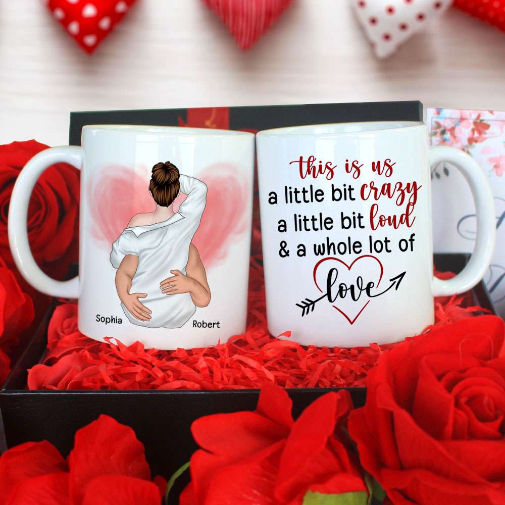 Couple Make Love Sweet Day White Mug