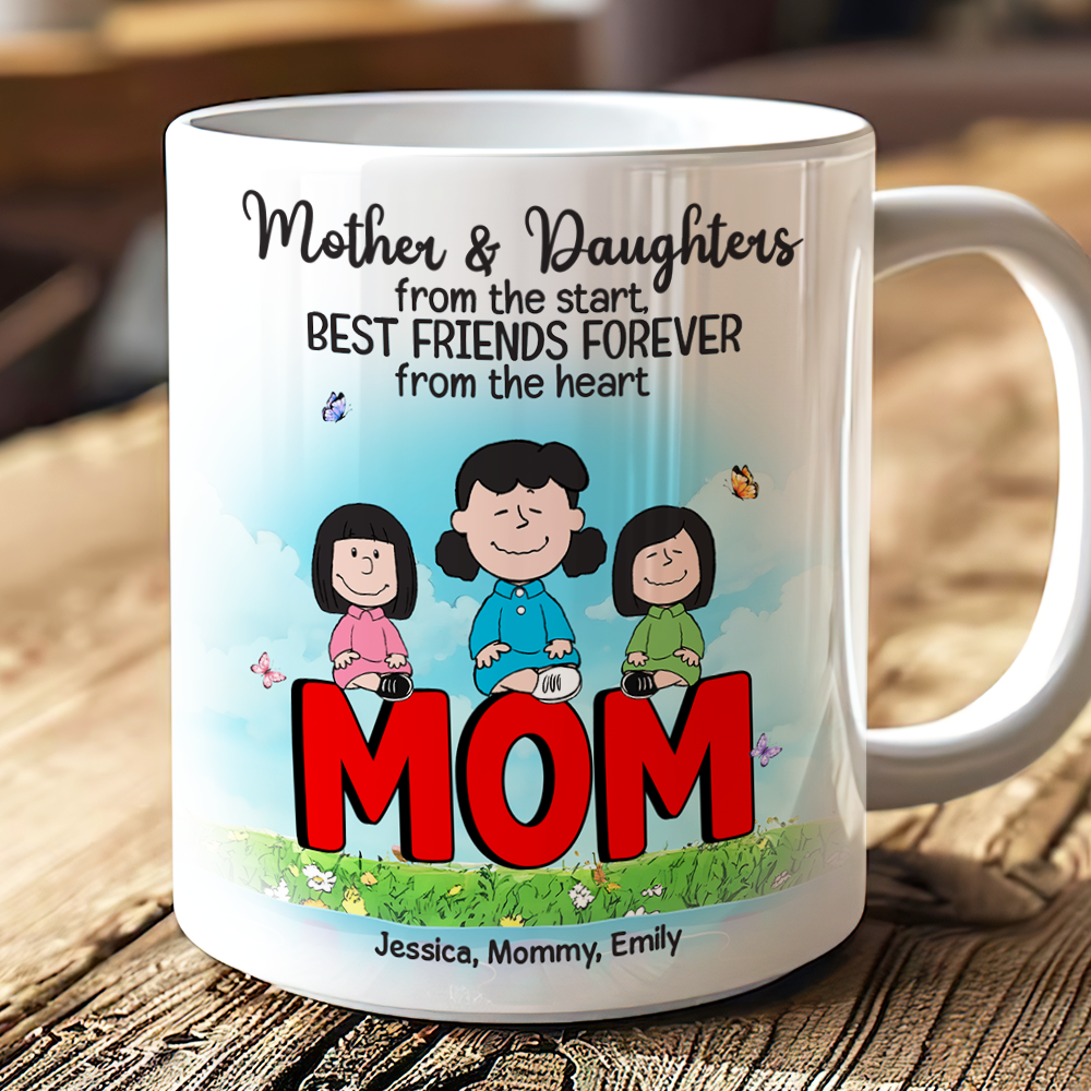 Personalized Gifts For Mom Coffee Mug 03topu040225 Best Friends Forever