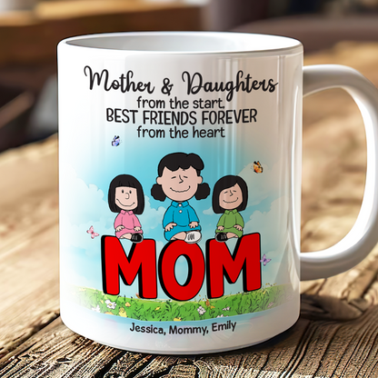 Personalized Gifts For Mom Coffee Mug 03topu040225 Best Friends Forever