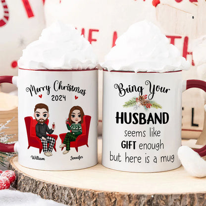 Personalized Gifts For Couple Coffee Mug Christmas 02ACDT300924HH