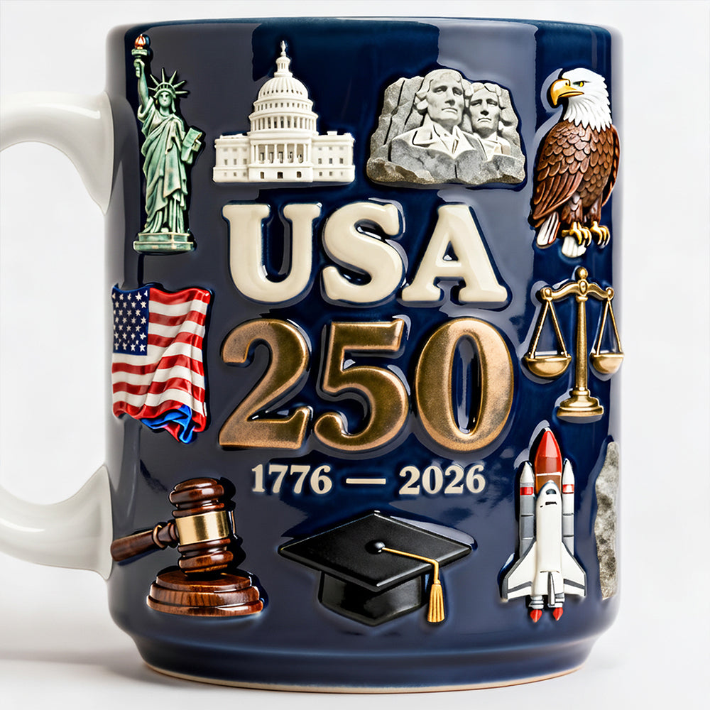 USA 250th Anniversary Coffee Mug 02NADT220126