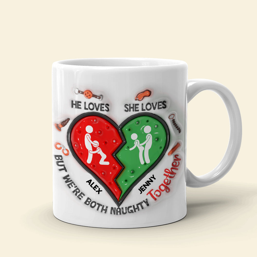 Personalized Gifts For Couple Coffee Mug Funny Couple 02OHMH121224
