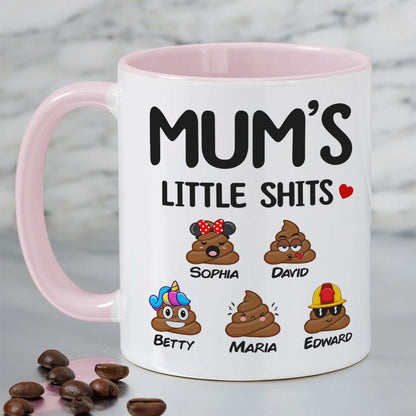 Personalized Gifts For Mom Drinkware Family Little Shit 05DTDT010324