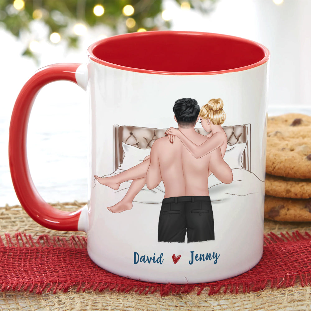 Funny Couple Personalized Mug 04HUHN040323TM