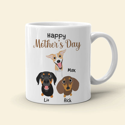 Personalized Gifts For Dog Mom Coffee Mug We'll Be Watching You