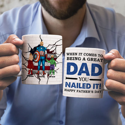 Great Dad Personalized Mug, Gift For Father's Day-5OHPO260423