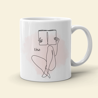 I'm Reading, Reading Book White Mug Gift