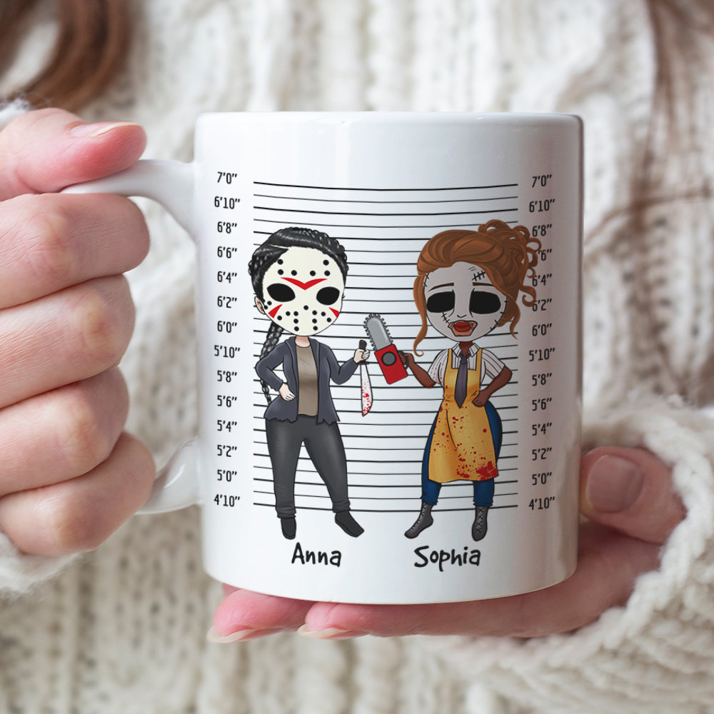 We Are Accomplishes And Abilis Personalized Horror Besties Coffee Mug Gift For Friend