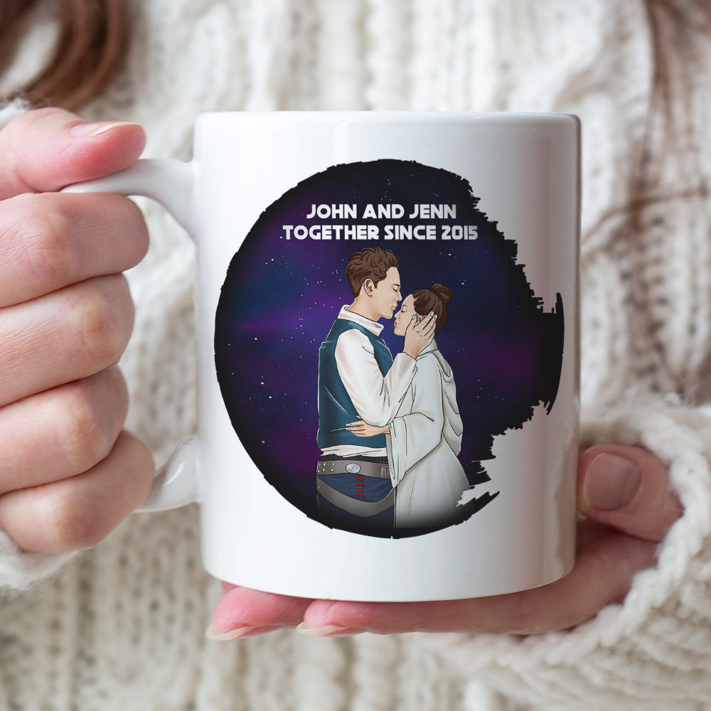 Couple Happy Valentine Day 01QHQN261222TM White Mug