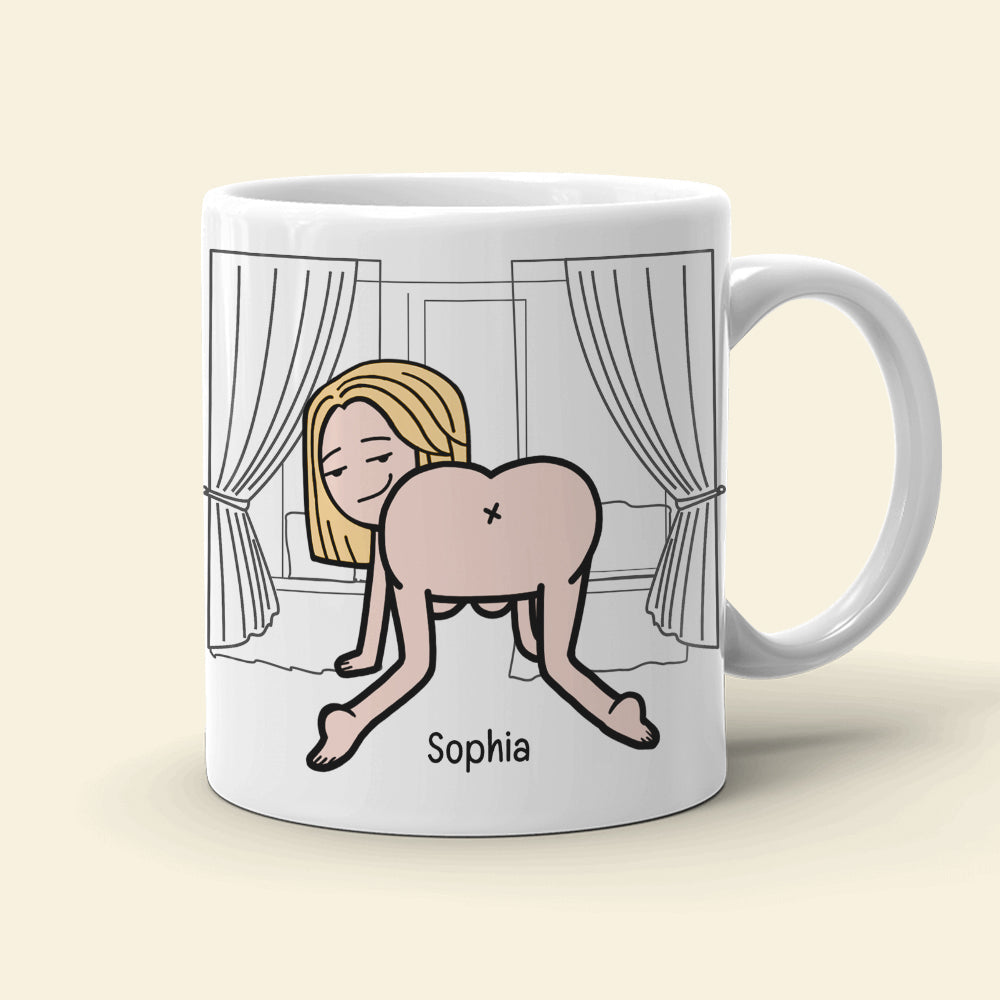 I Hope Your Day Is As Nice As My Butt-Personalized Coffee Mug-Gift For Couple- Funny Couple Mug