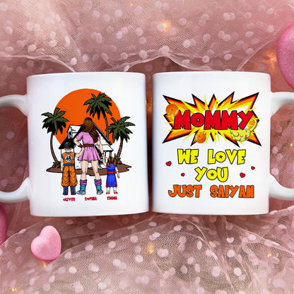 Personalized Gifts For Mom Coffee Mug Mommy We Love You 03QHDT150324HH