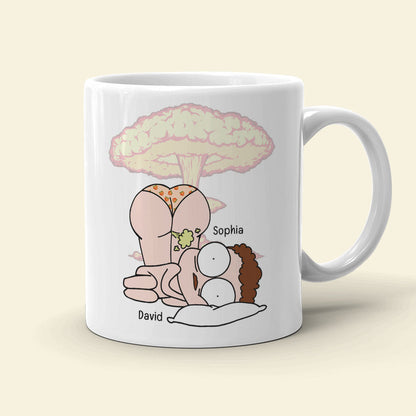 We're Past The Point Of Having To Hold In Our Farts-Personalized Coffee Mug-Gift For Couples- Funny Couple Mug