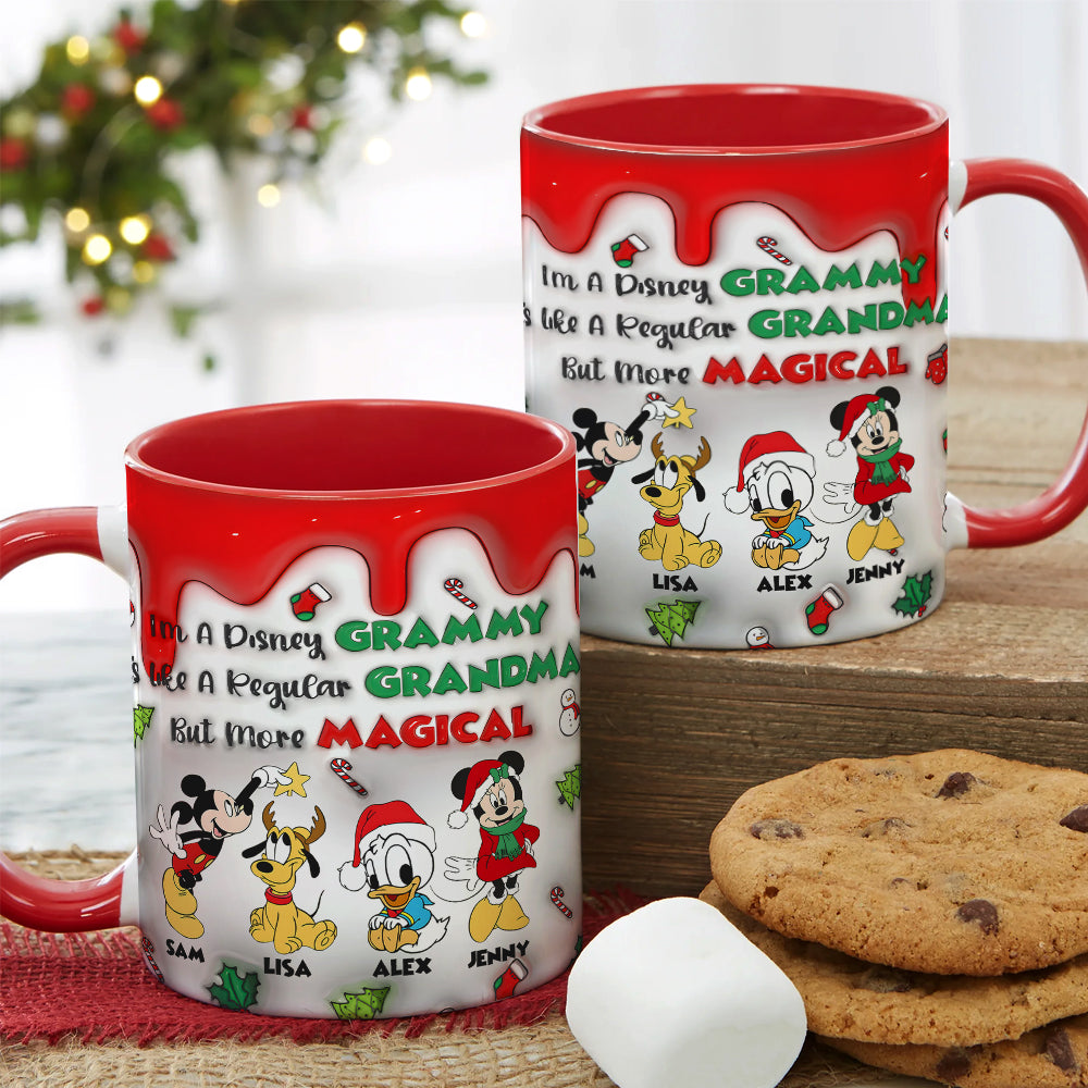 Personalized Gifts For Grandma Accent Mug Christmas 01XQMH160924