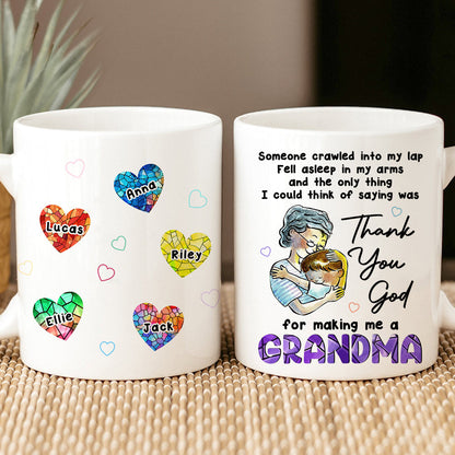 Personalized Gifts For Grandma Coffee Mug 03ACDT020824