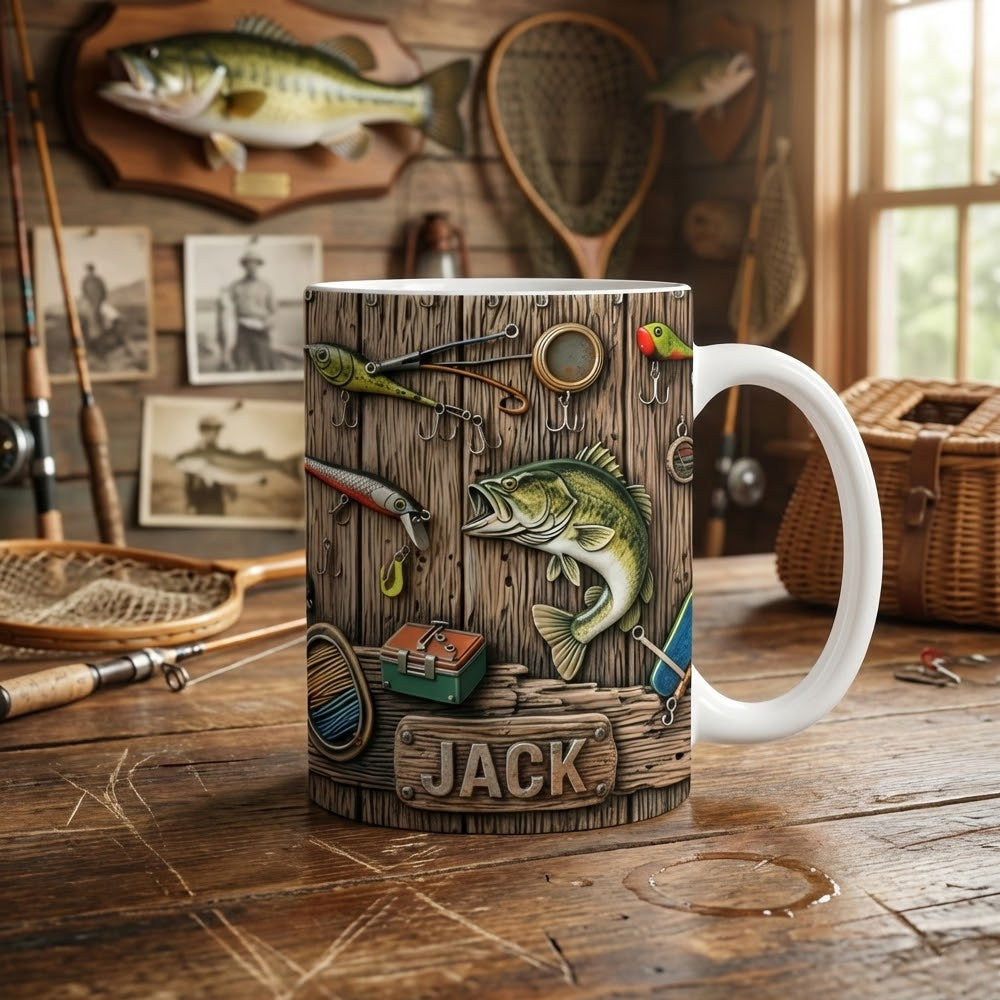 Personalized Gifts For Fishing Lovers Coffee Mug 03tgtn041225