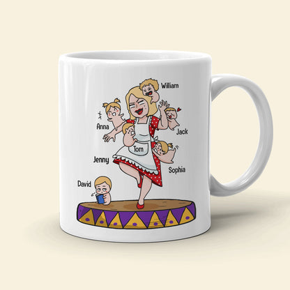 Happy Mother's Day To The Ringmaster Of The Shit Show, Personalized Mug, Mother's Day Gift, Gift For Mom