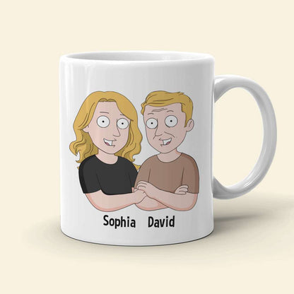 Dad Thanks For Raising Me Well Personalized White Mug - 02natn060523hh