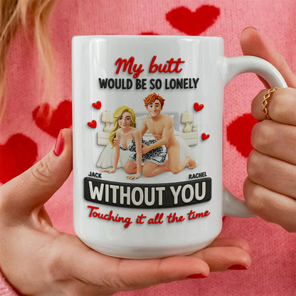 Naughty Couple Coffee Mug - Personalized Gifts For Couple Coffee Mug 01HUTA181125
