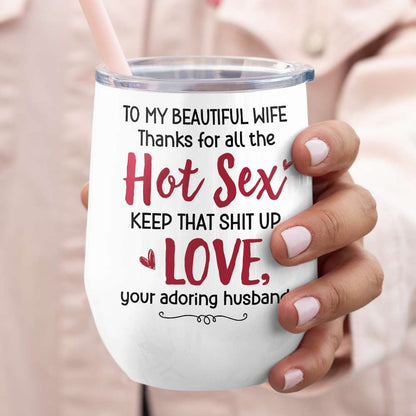 To My Beautiful Wife, Gift For Couple. Personalized Mug, Funny Couple Mug, Couple Gift