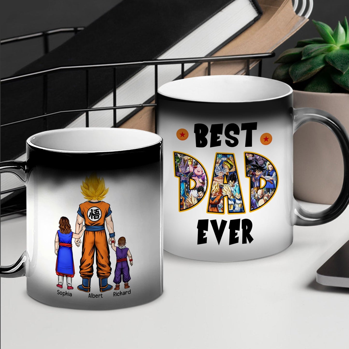 Personalized Gifts For Dad Magic Mug Best Dad Ever 032qhqn300324hh