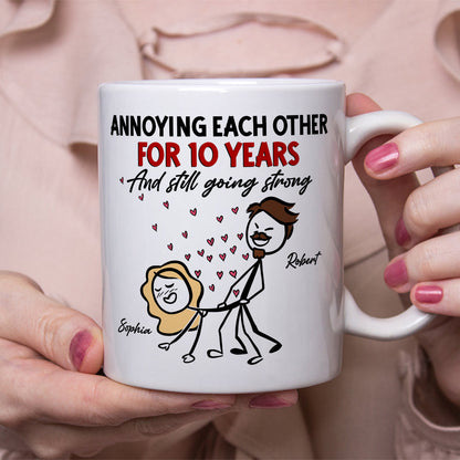Romantic Couple, Forever In Love, Personalized Coffee Mug, A Timeless Gift For Couples,