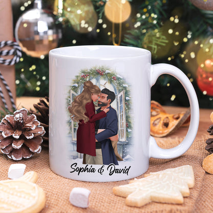 Earn Our Spot On The Naughty List, Personalized Coffee Mug, Gift For Couple
