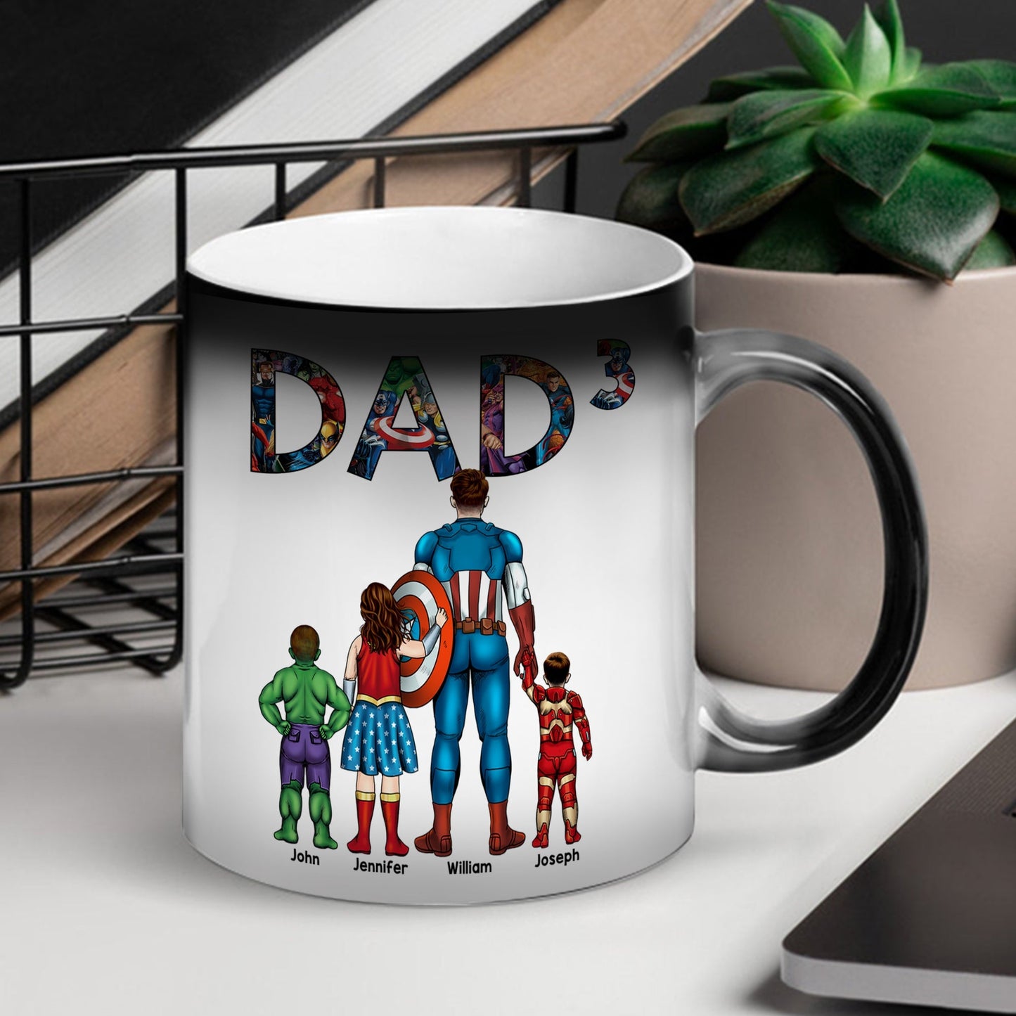 Personalized Gifts For Dad Magic Mug 032qhqn290324pa