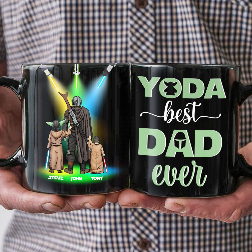 Best Dad Ever Personalized Coffee Mug 02OHPO250423HH