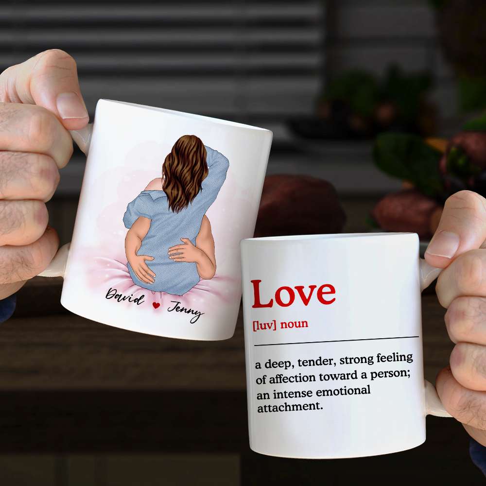 Personalized Couple Mug, Definition Of Love, Gift For Couple