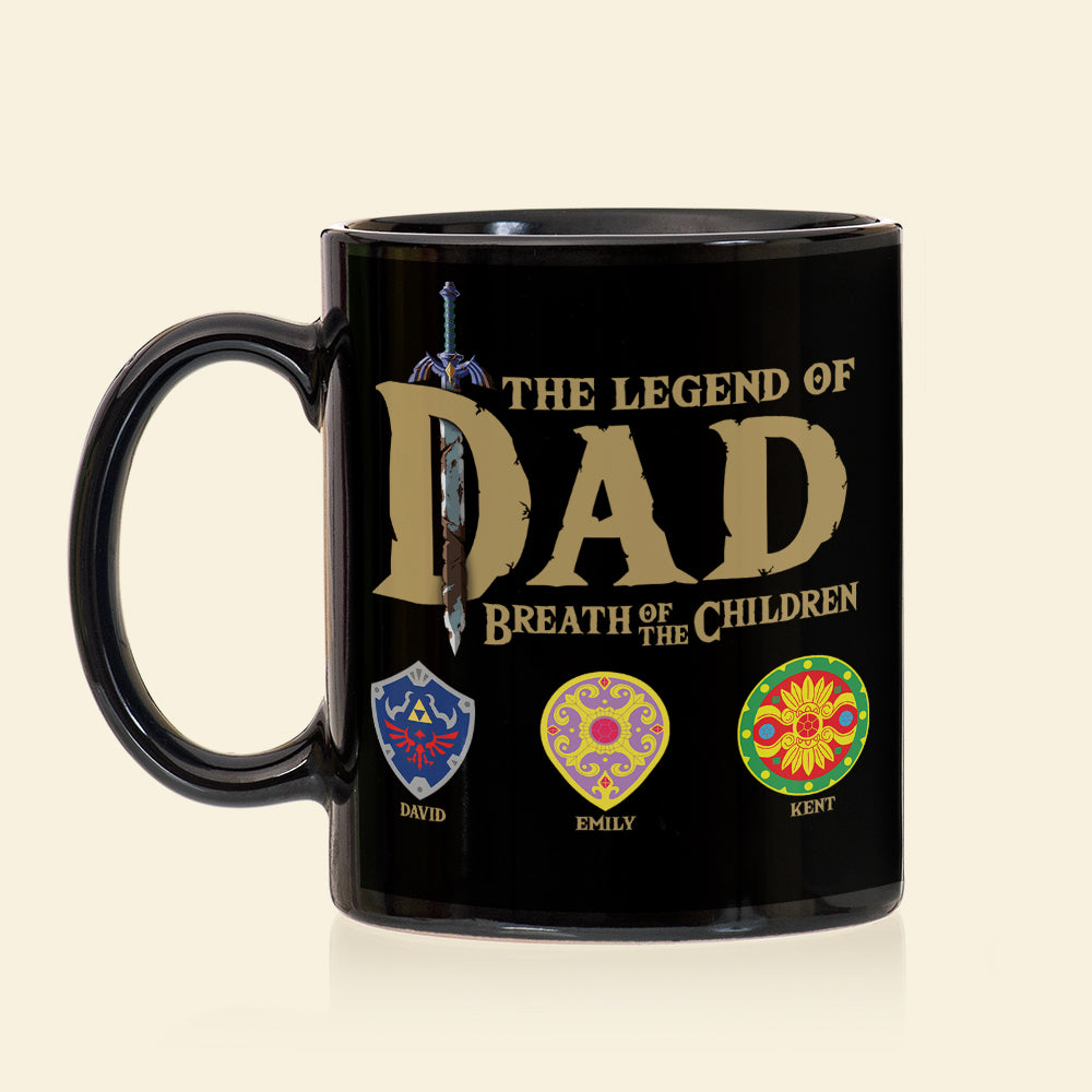 The Dad Legend 03naqn300523 Personalized Coffee Mug