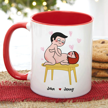 Unlike My Big Toe I Want To Bang You, Personalized Mug, Wine Tumbler, Accent Mug, Couple Gifts